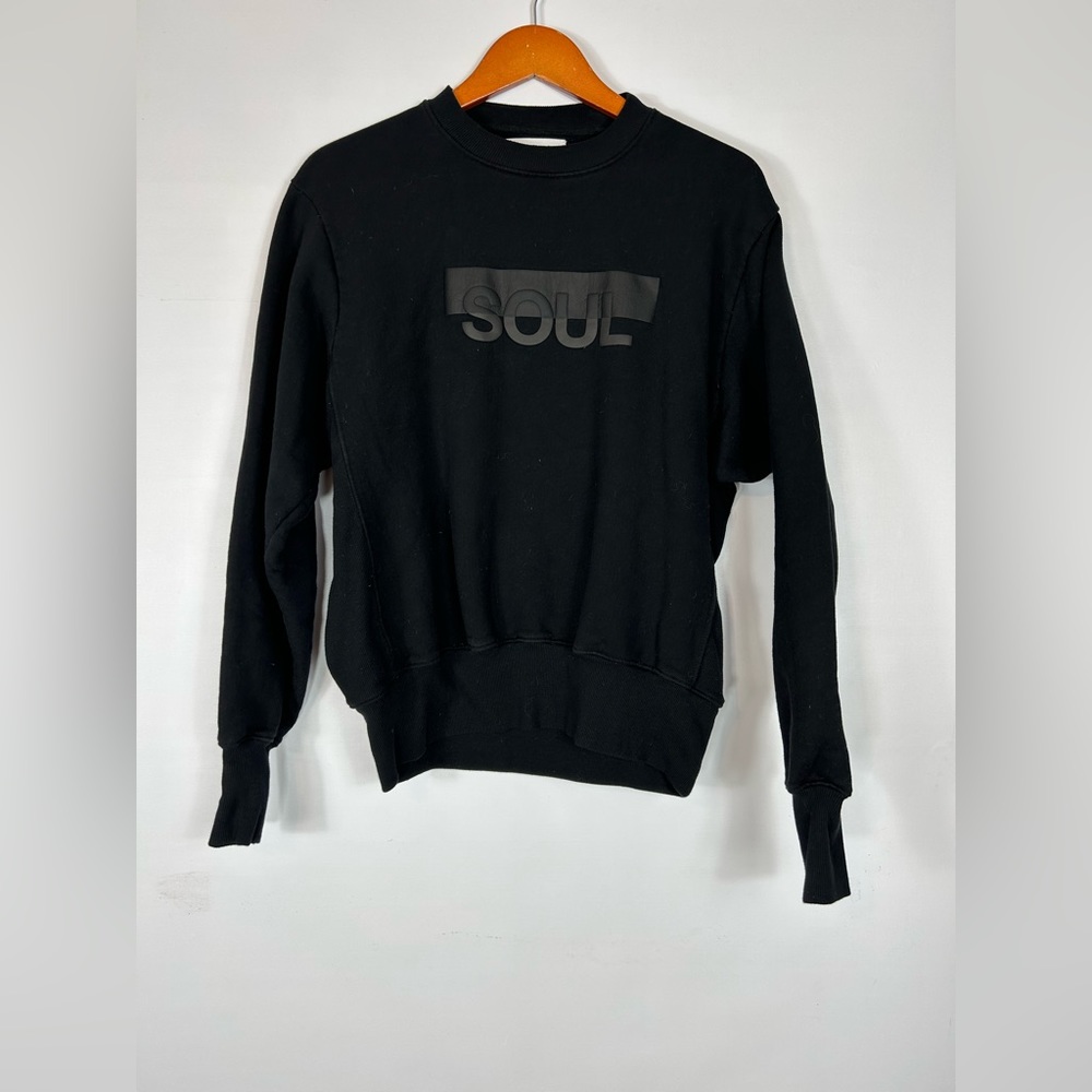 SOUL Black Crewneck Sweater